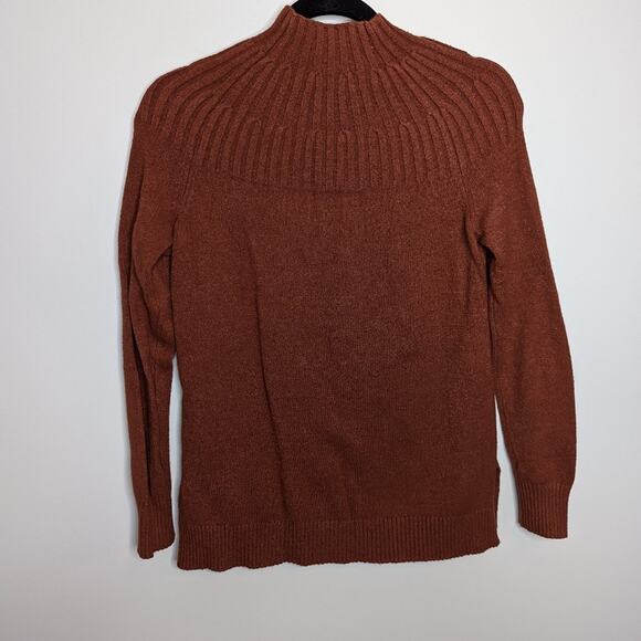 Anthropologie Mock Neck Sweater | Size XS - Picture 4 of 6